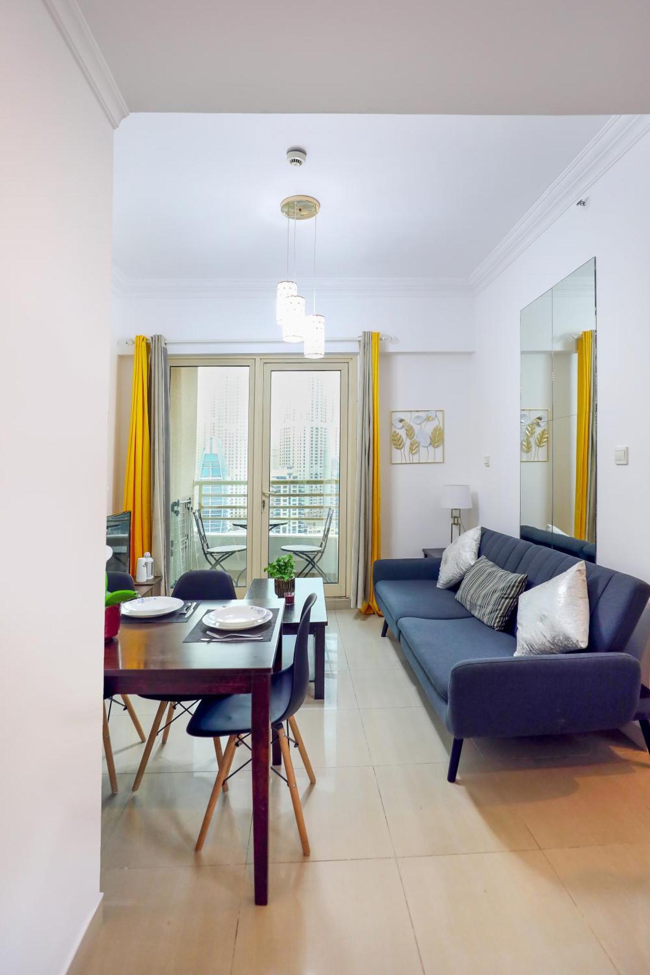 Superb 1bed Marina View Pool Jbr Parking Apartment Dubai