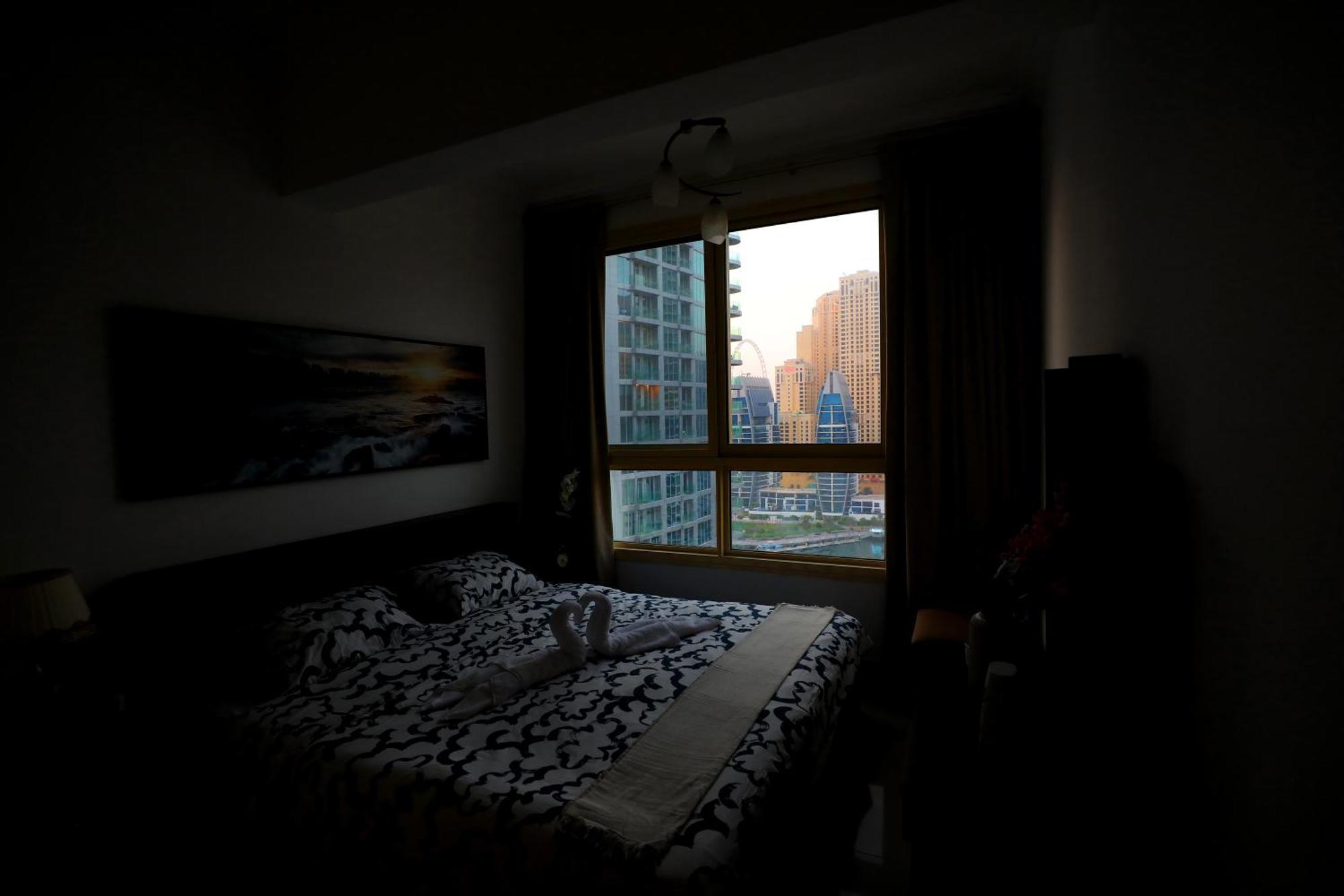 Superb 1bed Marina View Pool Jbr Parking Appartement *