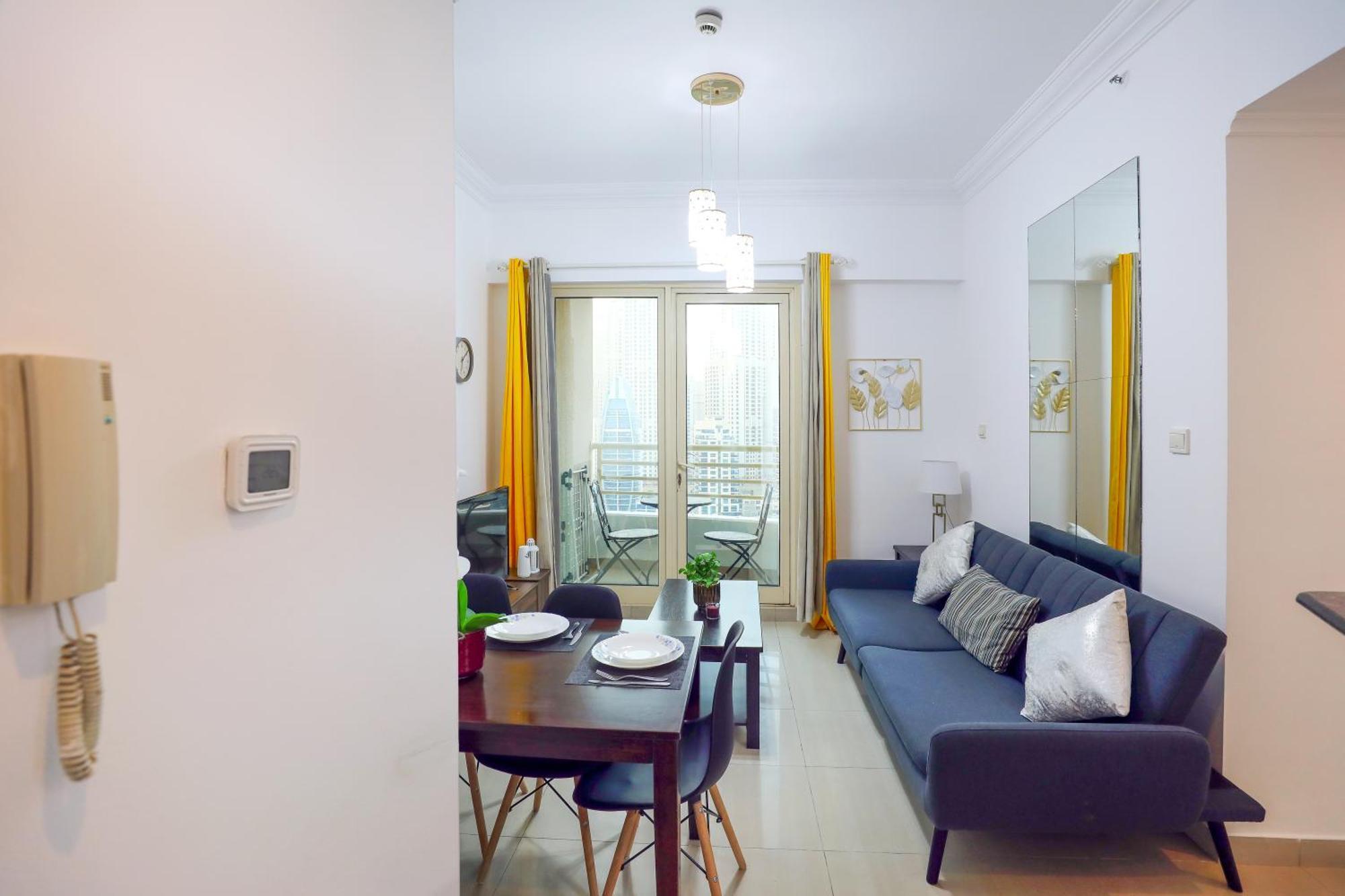 Appartement Superb 1bed Marina View Pool Jbr Parking *