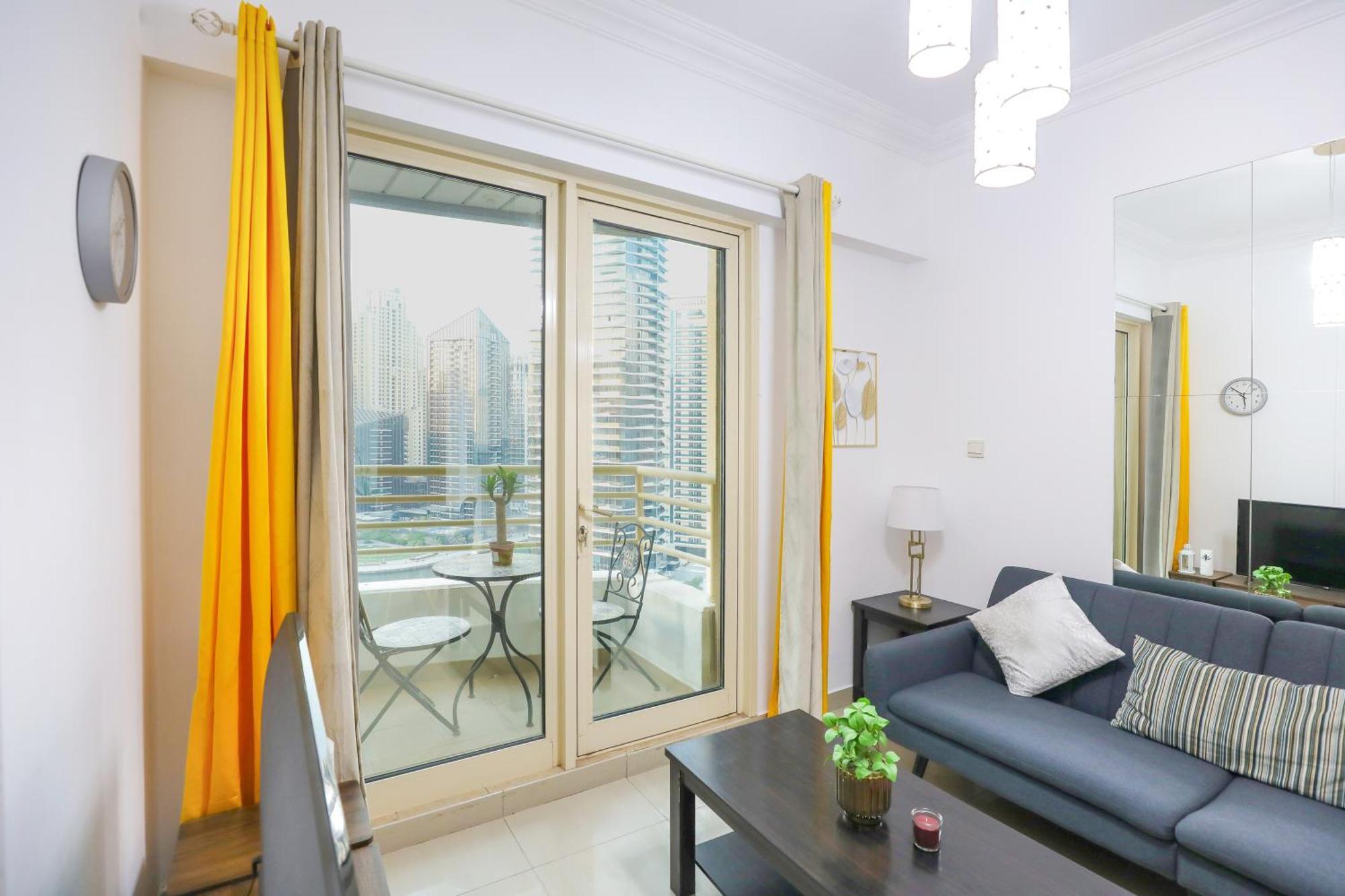 Appartement Superb 1bed Marina View Pool Jbr Parking *
